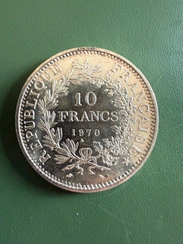 Pièces francs argent - 10,