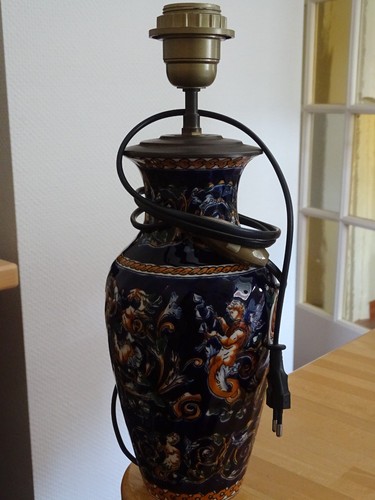 Gien pied lampe faience - pied,