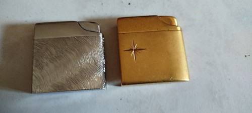 Briquets vintage argenté - 2,
