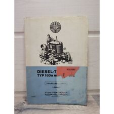 STEYR Tracteur Type 180a et 182 - Catalogue pieces detachees ALLEMAND