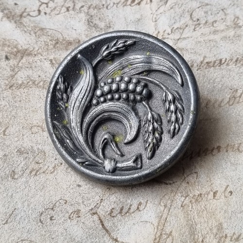 Bouton ancien etain - ancien, 1900