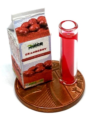 Poupées maison canneberge jus - poupées,