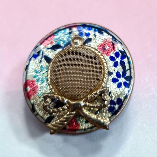 Broche vintage forme chapeau - vintage,