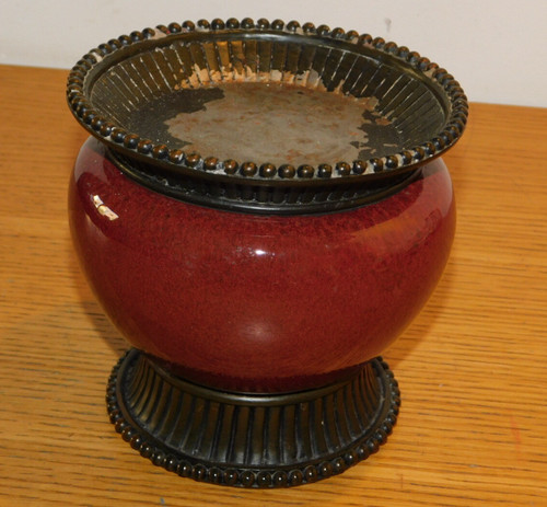 Vintage pot vase support sent - vintage,