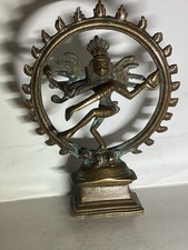 Statuette Ancienne Danse de SHIVA  NATARAJA.Bronze Début XXème. Asie du Sud Est.