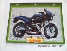 CARTE FICHE MOTO 2000 BUELL M2 CYCLONE