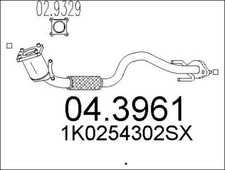 CATALYSEUR VW GOLF PLUS V 1.4 16V