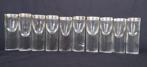 Lot verres liqueur adolf - 10,
