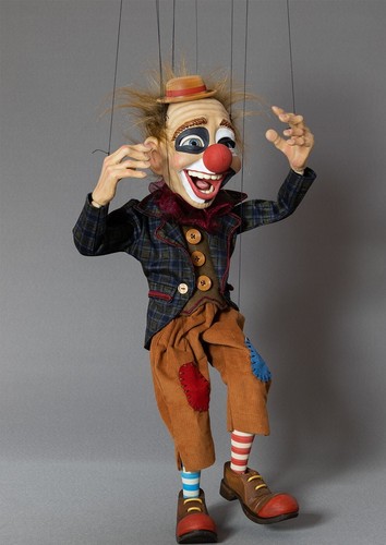 Clown marionnette art - clown,