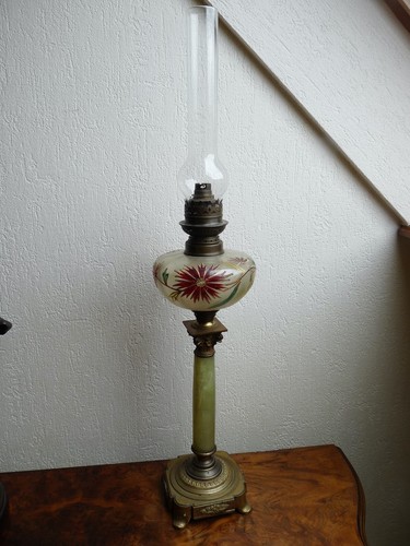Rare ancienne lampe - , à