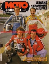 MOTO JOURNAL  574 YAMAHA XT 400 S HONDA XLR 400 600 KTM 125 PL PARIS DAKAR 1982