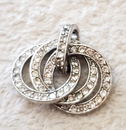 Pendentif anneaux cercles - pendentif,