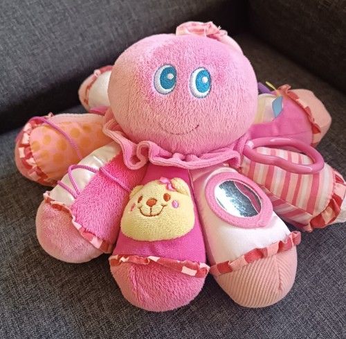 436 doudou peluche pieuvre - doudou,