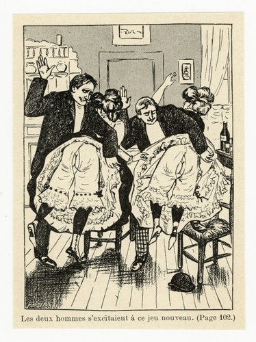 1909 gravure fouet - gravure,