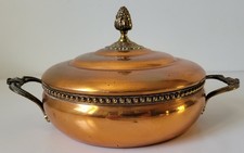 Soupière en Cuivre étamé 1900