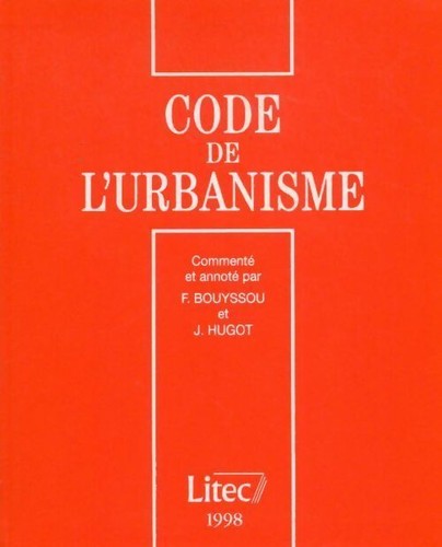 Code urbanisme 1998 - l'urbanisme,