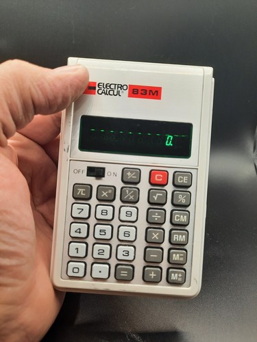 Rare calculatrice electro - calculatrice,