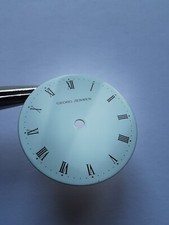 GEORG JENSEN - CADRAN BLANC CHIFFRES ROMAINS - DIAMETRE 21MM