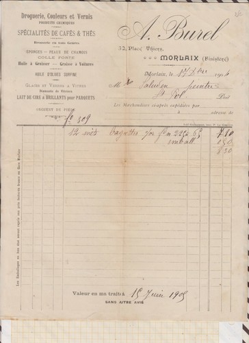 905 courrier facture - 21/, burel
