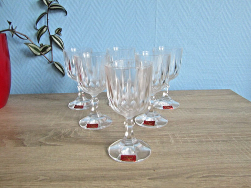 Verres vin cristal - vin,