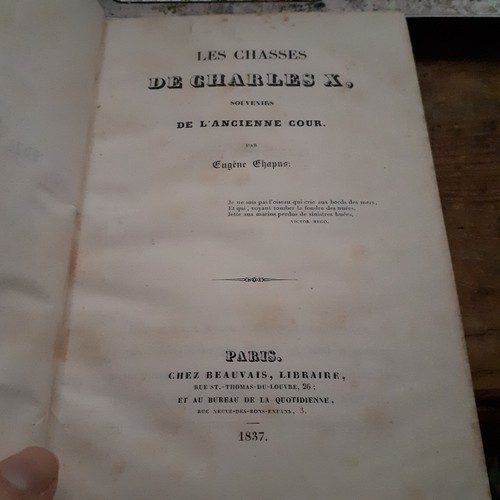 Les chasses charles x - les,