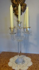 Beau chandelier CRISTAL/VERRE