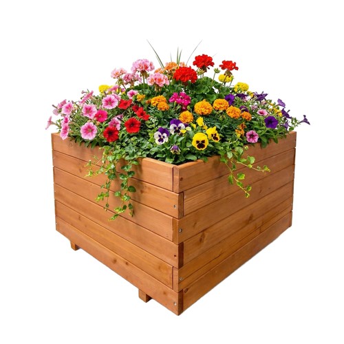 Ivoq jardinière bois - en,