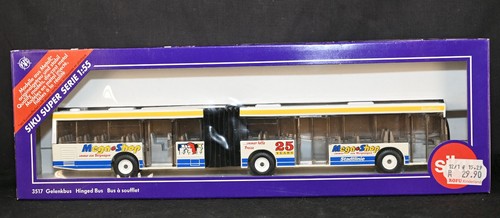Vintage siku 3517 - siku, gelenkbus