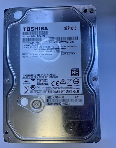 Disque dur 5 - disque, 3.5"