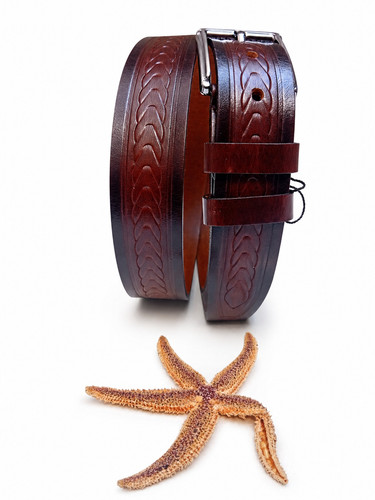 Ceinture cuir buffle - cuir,