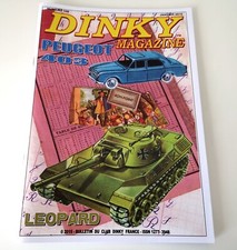 CLUB DINKY TOYS FRANCE MAGAZINE #109 PEUGEOT 403 CHAR LEOPARD ...