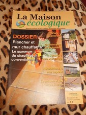 Magazine LA MAISON ECOLOGIQUE, n° 12, 2003