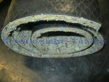 Panneau Tapis Plaque Sonore Isolant Feutre de Toiture 100X50 pour Fiat 500 Temps