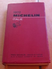 Guide rouge Michelin Italie 1972