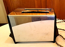 ANCIEN GRILLE PAIN  DOUBLE TRANCHE  MARQUE CALOR  FONCTIONNEL CHROME