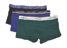 Boxer homme CK CALVIN KLEIN Lot de 3 boxers en coton stretch élastique à vue art