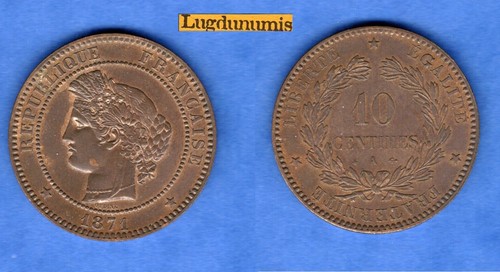 Centimes cérès 1871 a - 1871,