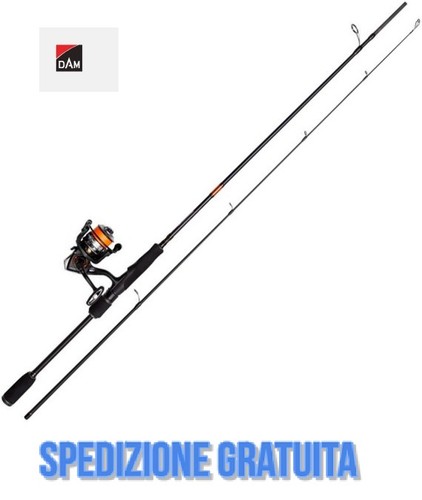 Combo canne trilling dam fire - combo,