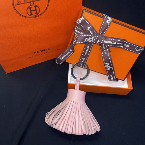 Hermes carmen porte clés rose - hermes,
