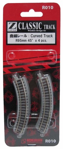 Rail courbe r010 échelle - échelle, z