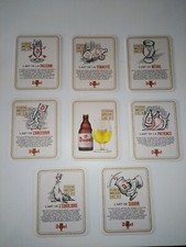 8 Sous verres bock coaster