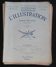 Exceptionnel. L'Illustration. 1914 - 1918. Lot bradé de 168 numéros + bonus.