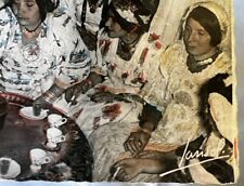 OULED NAÏLS SCENES&TYPES TEA TIME POSTCARD 1950's MAGHREB ATLAS VINTAGE OLD CARD