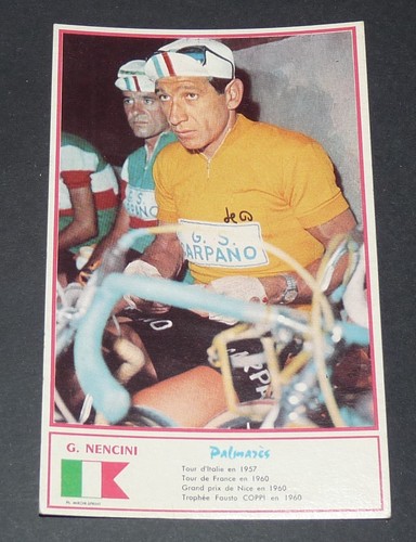 Carte miroir sprint cyclisme - carte,