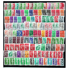 1338 FRANCE 126 TIMBRES de MARIANNES DIFFERENTS - TOP AFFAIRE