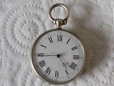 montre gousset homme argent a clés   67.6 G fonctionne TB +-1860