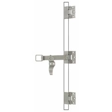 Sachet d'accessoires pour espagnolette plate inox 316 brossé - 4 coulisseaux TO