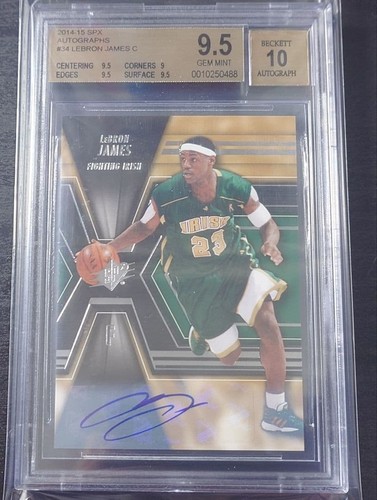 Lebron james auto - james,