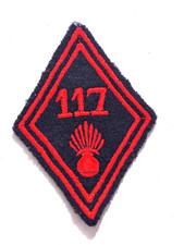 017374 losange infanterie 117 ri troupe