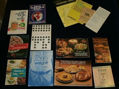 Vintage diet recipe cookbook - diet,